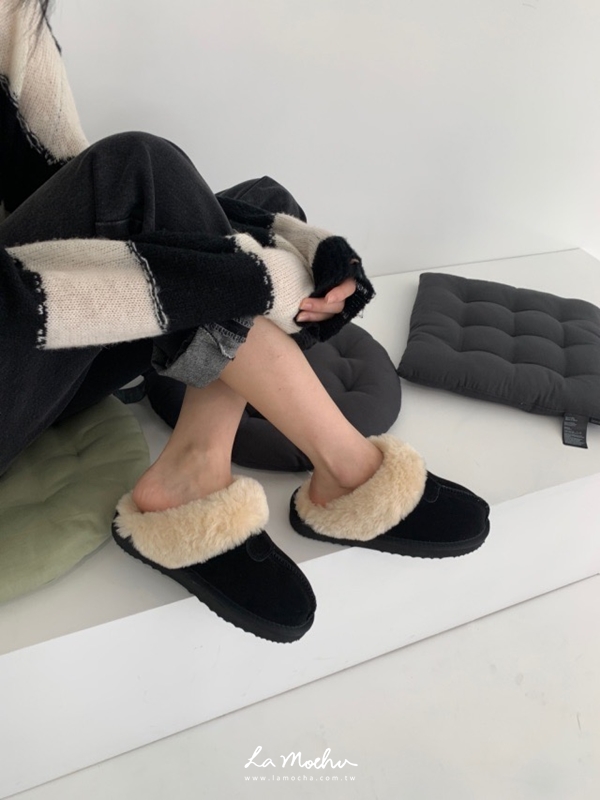毛毛懶人拖鞋